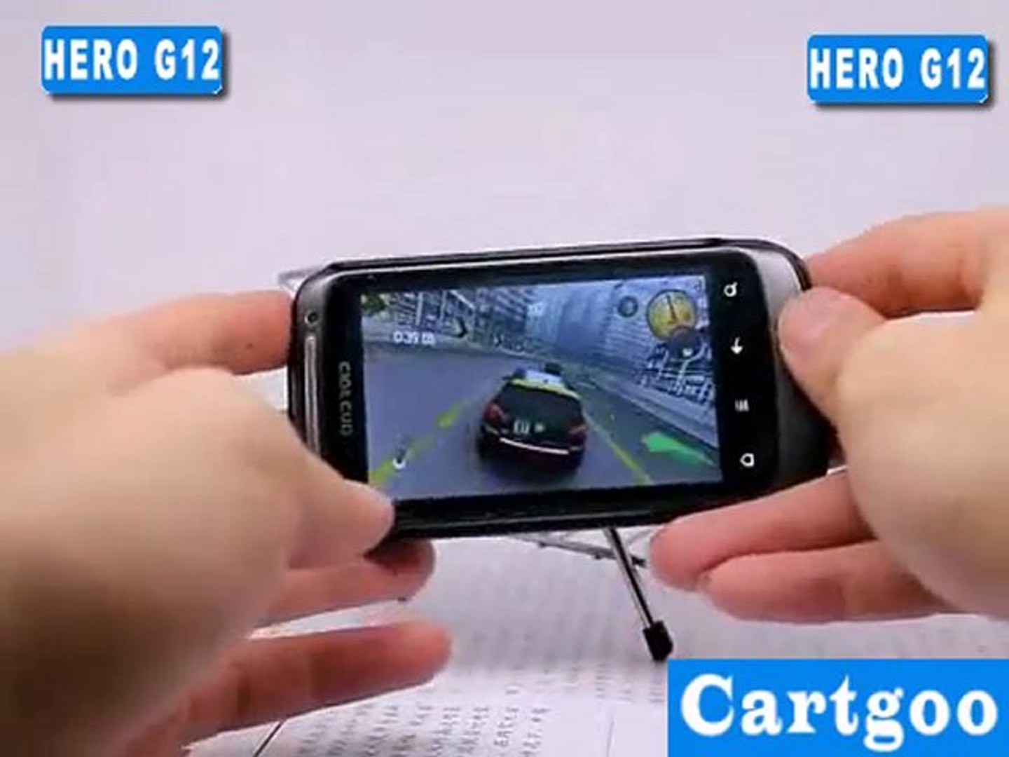 HERO G12 Android 2.3 GSM TV Smartphone video review