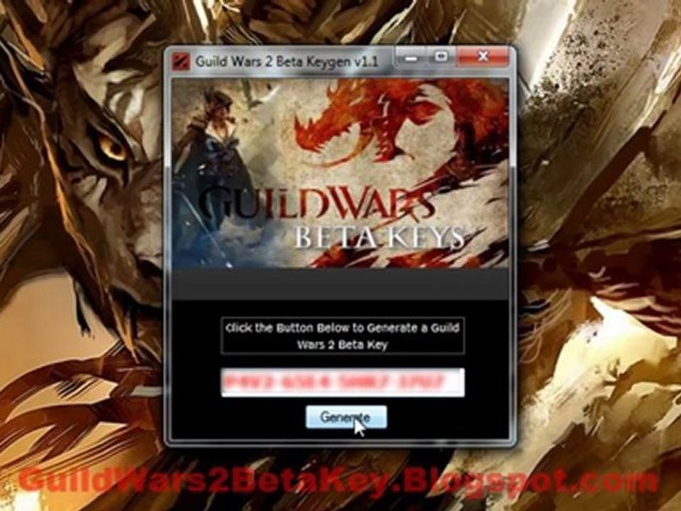 Guild Wars 2 Beta Download (Keys) Tutorial 2012