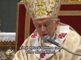 Benedict al XVI-lea: Biserica trebuie să deschidă lumea spre Dumnezeu