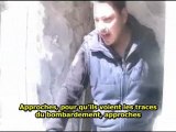 Le régime syrien élimine  les journalistes trop gênants-Homs Syrie-22/2/12- sous-titres français