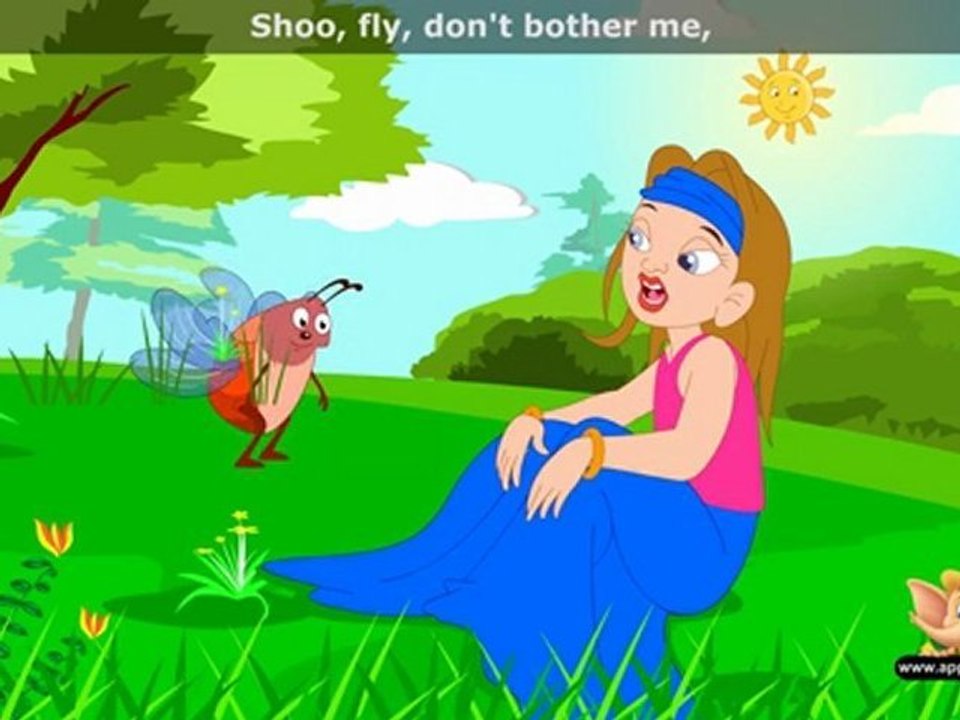 Shoo Fly Dont Bother Me Nursery Rhyme With Lyrics Hd Video