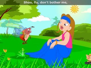 Shoo Fly Dont Bother Me - Nursery Rhyme with Lyrics (HD)