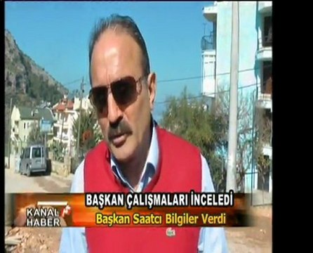 Behçet Saatcı çalışmaları yerinde inceledi...KANALF