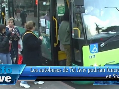 Autobuses de Tel Aviv podrían prestar servicios en Shabat