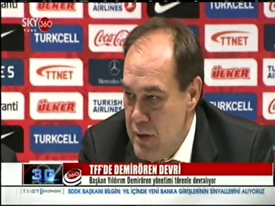 TFF'de Demirören Devri