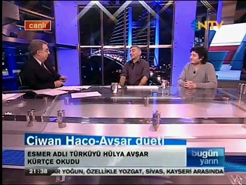 Ciwan Haco NTV'de Oğuz Haksever’in programında Hülya Avşar'la Veger'i anlattı (28.02.2012)