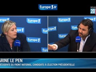 Marine Le Pen : "une accusation grave" d'Audrey Pulvar