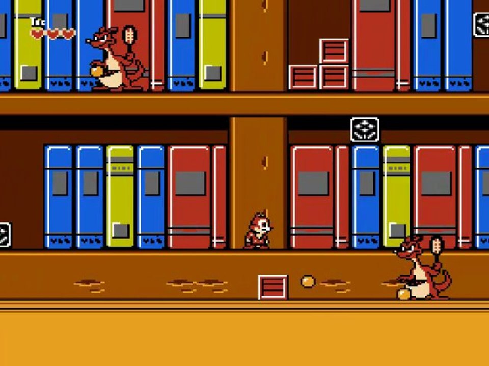 [HaYu] Rétrogaming - Chip'n Dale : Rescue rangers - Nintendo nes