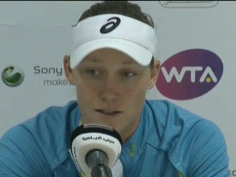 Dubai - Stosur se prepara para Jankovic