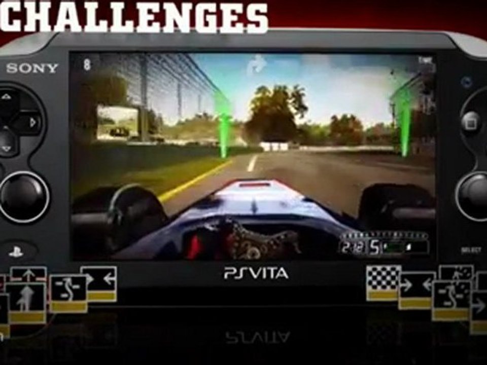 PS Vita Launch Trailer F1 2011