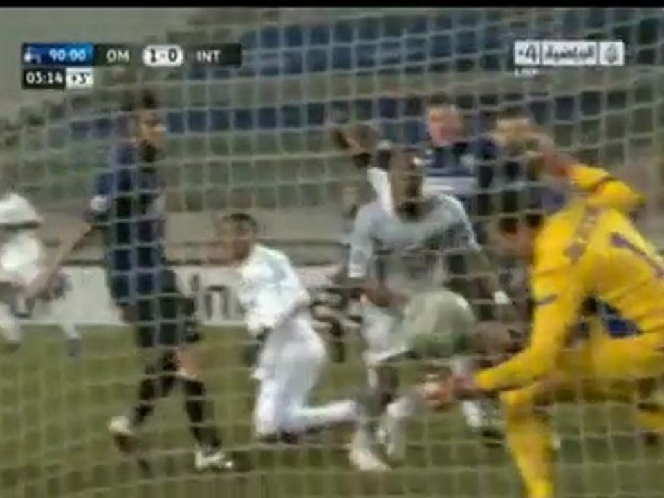 Marseille 1-0 Inter Goal highlights 22.02.2012