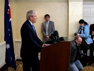 Parting shots as Rudd resigns