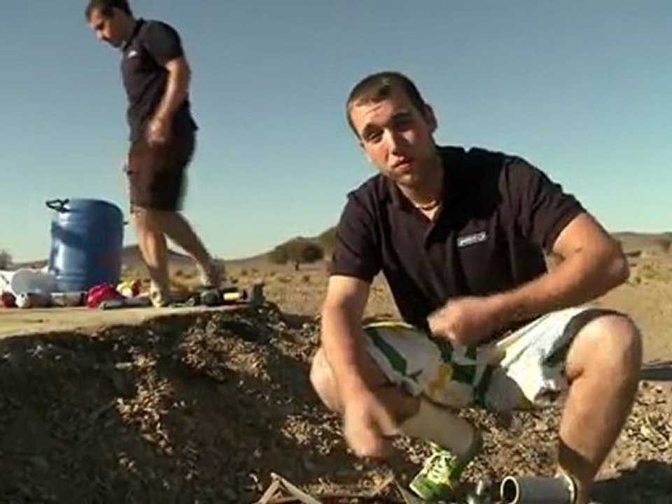 Raid 4L Trophy 2012, JT n°6 : Première boucle autour de Merzouga