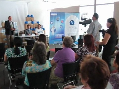 KIMBERLY- CLARK PERÚ entrega donativo a CARITAS y UN TECHO PARA MI PAÍS