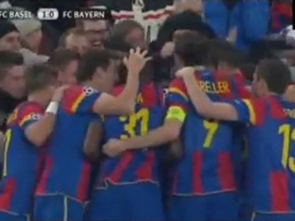 Das Tor !!!!!!!!! FC Basel  - FC Bayern München 1:0 (0:0) 22.02.2012