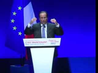 Meeting d' Evry : le discours de François Hollande