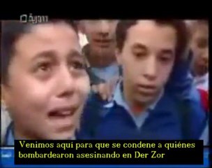 Niño sirio se las canta claras a EEUU