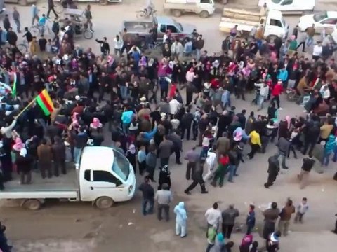 فري برس قامشلو تشييع الشهيد نصر الدين برهك قامشلو الاربعاء 22 2 2012