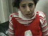 فري برس  حمص الرستن  شهادة طفلة مصابة 22 2 2012