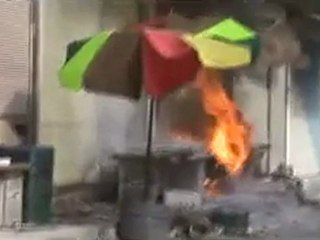 فري برس  حمص  باباعمرو قصف اآثار القصف الهمجي على الحي 21 2 2012