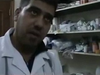 فري برس  حمص  باباعمرو إصابة صحفيين أجانب بشظايا 22 2 2012