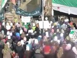 فري برس  حمص  الحولة مظاهرة اربعاء الشهيد السيد  لحرائر الحولة 22 2 2012