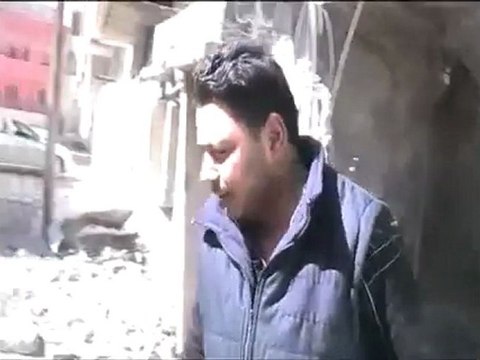 فري برس باباعمرو هام جدا الصحفيين تحت الأنقاض 22 2 2012