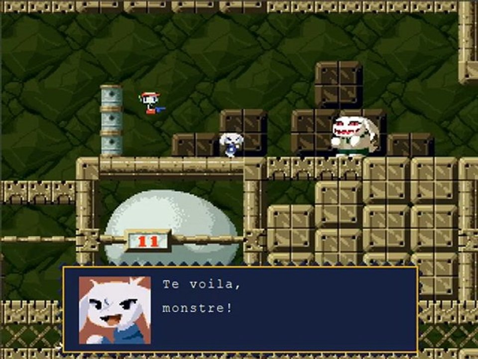 Cave story Le village et l'incubateur