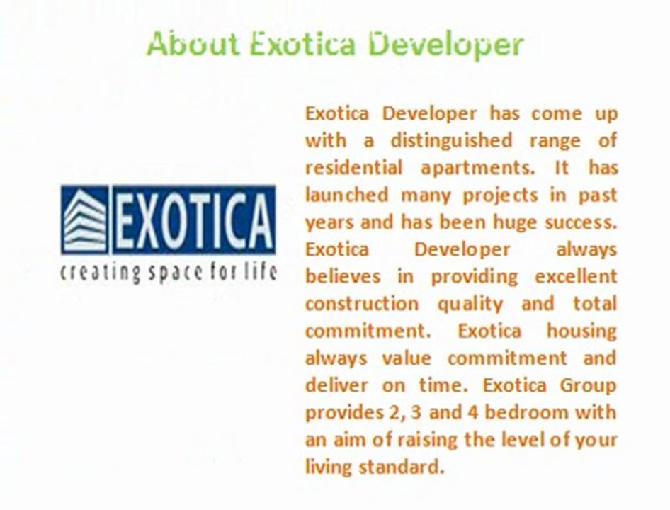 Exotica Fresco | Exotica Fresco Projects {% 9873111181 %} Exotica Fresco Sector 137 Noida