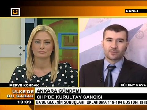 23 Şubat 2012 Bülent KAYA Ülke tv de Ankara'nın gündemini aktarıyor.