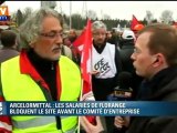 ArcelorMittal : les salariés bloquent Florange, dans l'attente du CE