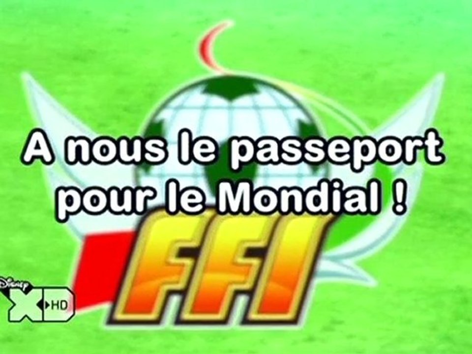 inazuma elevn epsiode 84 FR A nous le passeport pour le mondial!