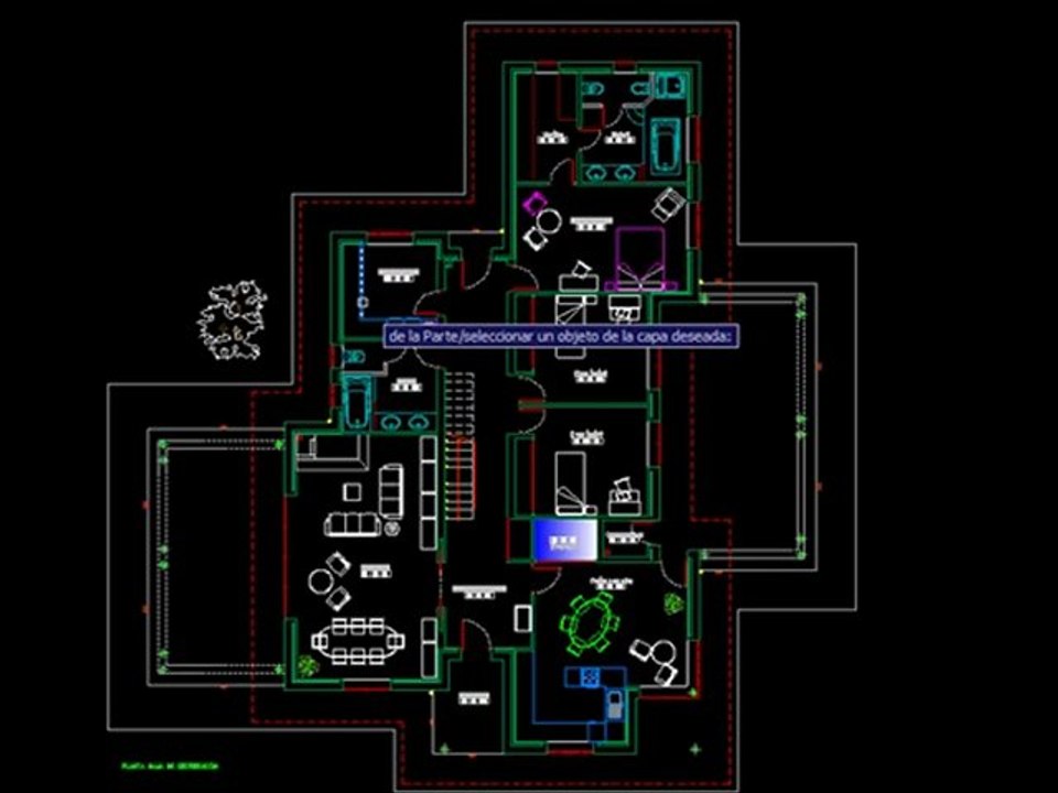 ARKITool: VIS-CAPA, Resalta todas las entidades de una capa (AutoCAD,BricsCAD).