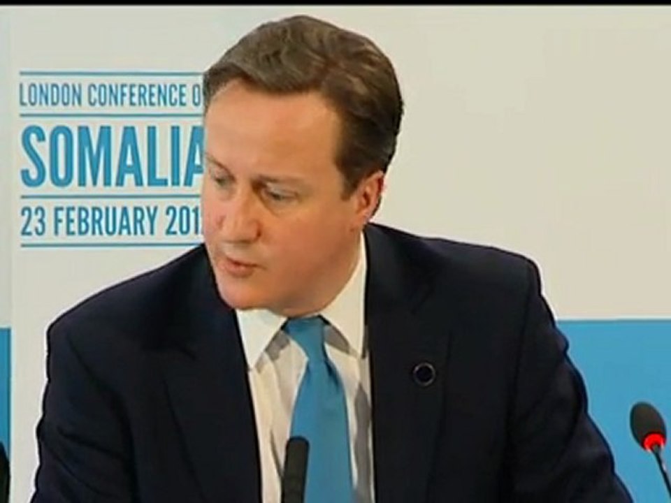 David Cameron: 'Sorting out Somalia is in our interests'