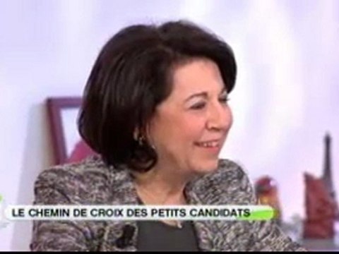 Corinne Lepage invitée de C à vous - 22 février 2012