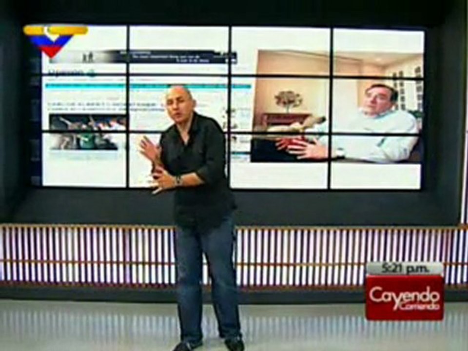 (VIDEO) Cayendo y Corriendo: RadonskI no aterriza / El Plan de rumores / MUD acepta la morgue como sede 22.02.2012  1/2