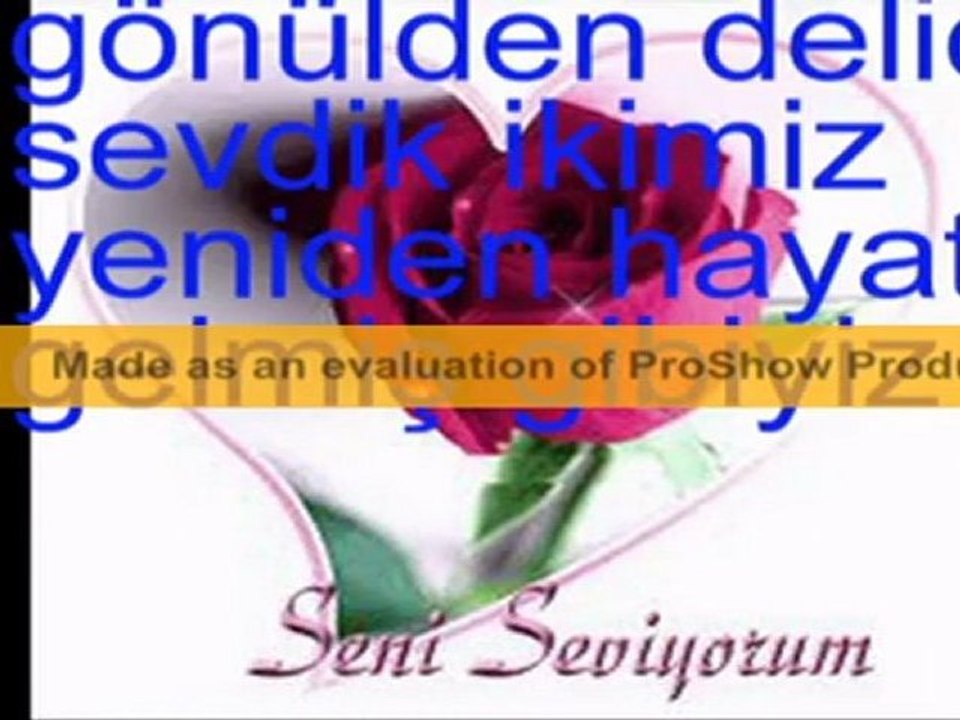 Sen ve ben bu dünya böyle bir sevda görmedi.tamga _ İzlesene.com Video