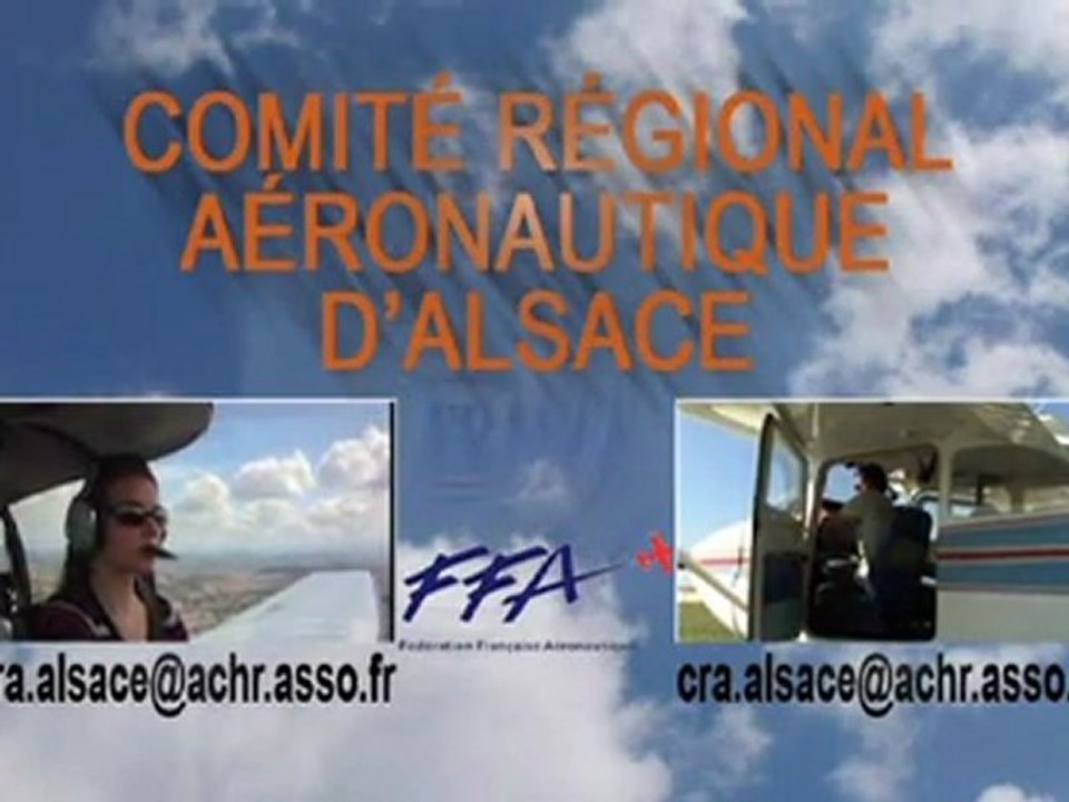 Aviation et Pilotage en Alsace - Comité Régional Aéronautique d'Alsace - CRA01 Alsace