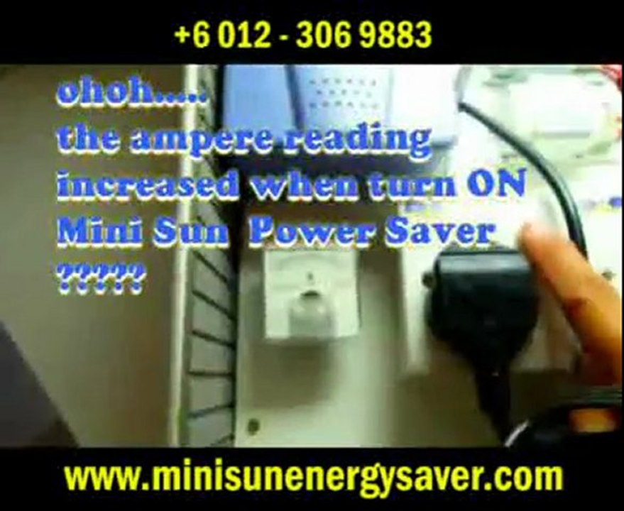 Mini Sun Power Saver Tester Power Factor Malaysia