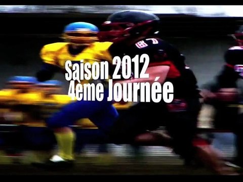 Saison 2012 - Journée 4: Championnat National 3 Senior