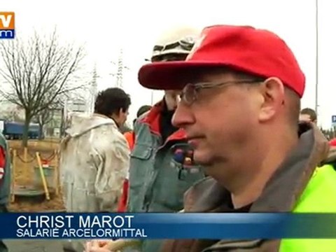 Florange : les salariés restent mobilisés