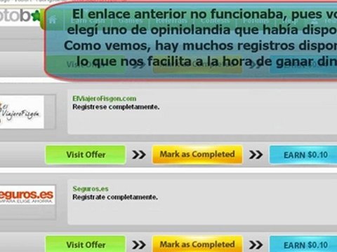 Ganar dinero desde casa + COMPROBANTE PAGO! - Dinero Completar Ofertas/Encuestas.