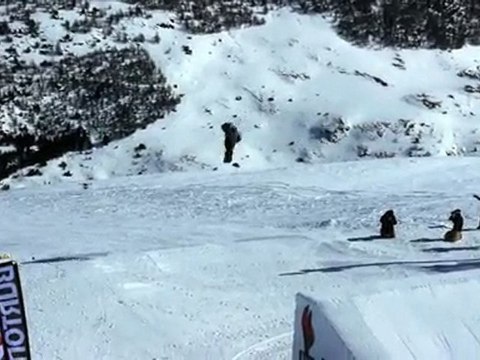 TTR Tricks - Ulrik Badertscher 2nd at TTR Burn River Jump Slopestyle 2012