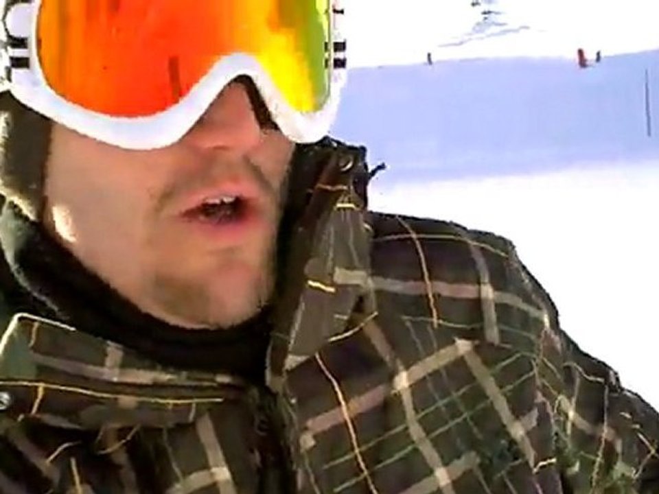 les fomblards au ski (gros schuss filmé par  la Turtle)