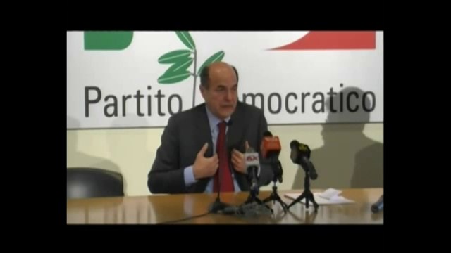 Bersani - Pd sostiene Monti, lavoriamo per alternativa a destra liberista e populista (23.02.12)