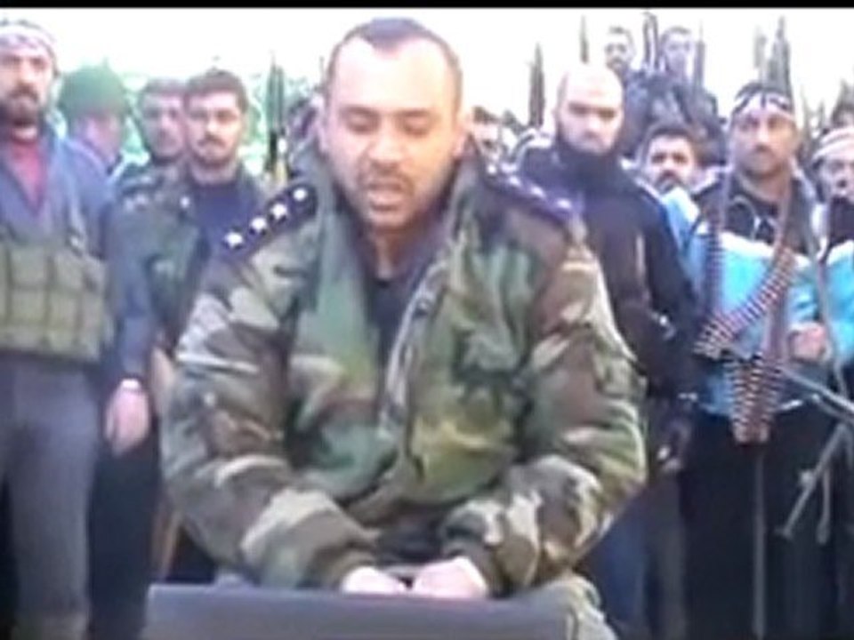 فري برس  حمص  الرستن انشقاق  النقيب  الطيار  واصل محمد ايوب  22 2 2012