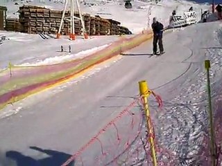les fomblards au ski (deuxieme saut de Billy Jhon)