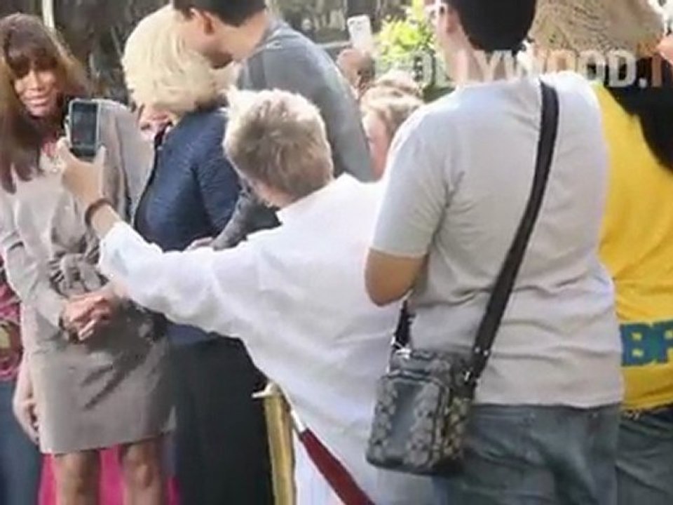 Joan Rivers, Melissa Rivers at The Grove on 'Extra'