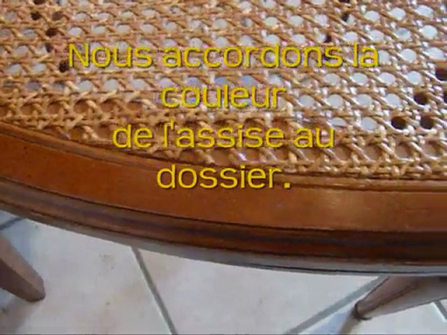 chaise merisier régence louis Xv louis-philippe cannage - Vidéo Dailymotion