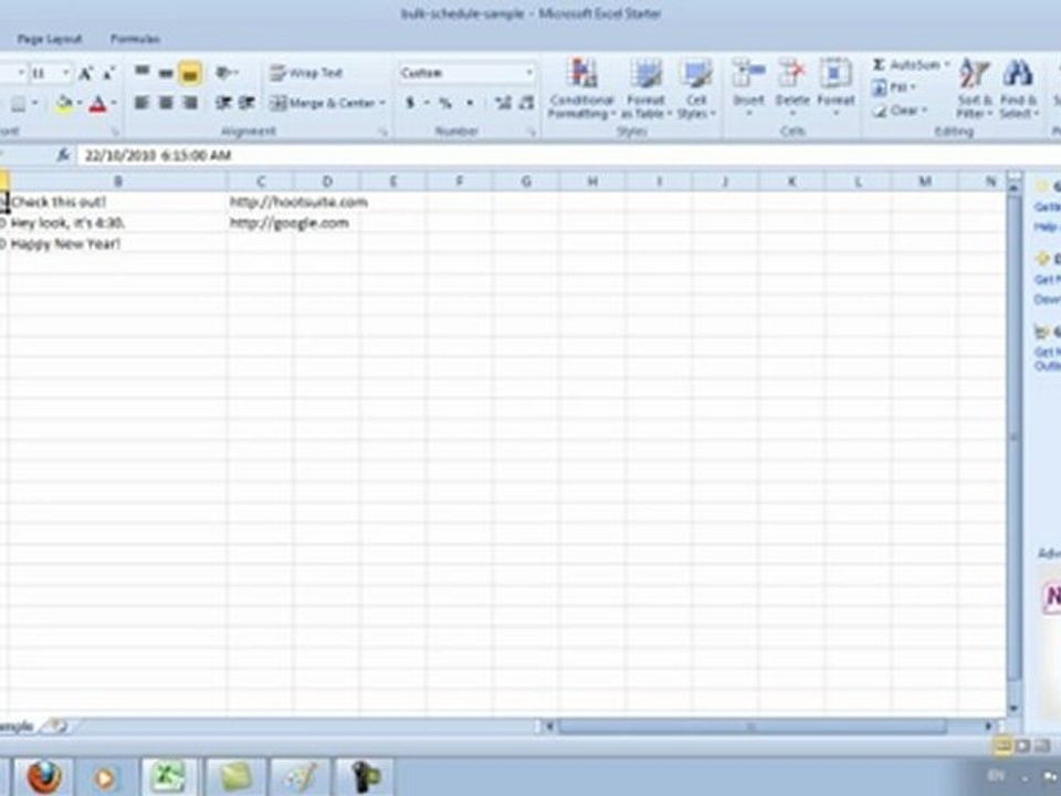 How to use Hootsuite (Bulk Uploading Feature)